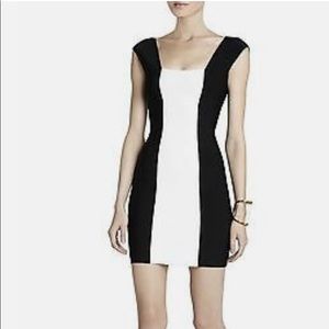 BCBGMaxAzria Black and White Dress